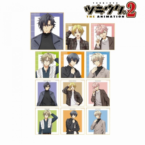 グッズ 色紙 ツキウタ The Animation 2 描き下ろしイラスト 秋冬コレクション21 22ver トレーディングミニ色紙 Six Gravity アニメイト