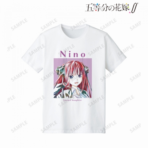 グッズ Tシャツ Tvアニメ 五等分の花嫁 中野二乃 Ani Art 第4弾 Tシャツメンズ サイズ Xl アニメイト