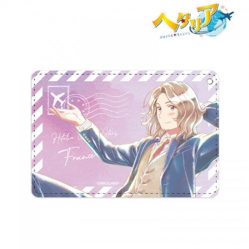 グッズ パスケース アニメ ヘタリア World Stars フランス Ani Art Aqua Label 1ポケットパスケース アニメイト グッズ パスケース アニメ ヘタリア World Stars フランス Ani Art Aqua Label 1ポケットパスケース アニメイト