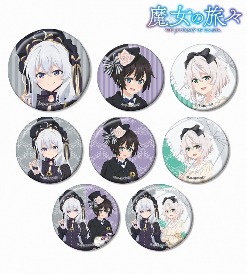 グッズ バッチ 魔女の旅々 描き下ろしイラスト ロリータファッションver トレーディング缶バッジ アニメイト