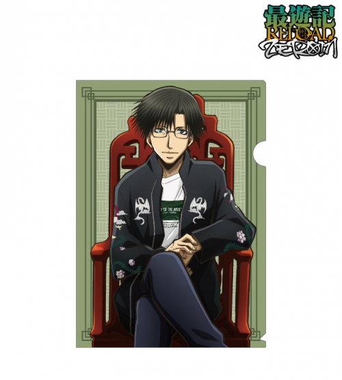 グッズ クリアファイル Tvアニメ 最遊記reload Zeroin 描き下ろしイラスト 猪八戒 花鳥風月ver クリアファイル アニメイト先行販売分 アニメイト