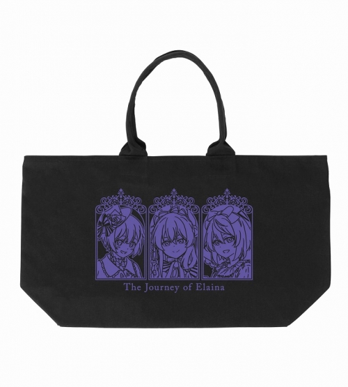 グッズ バッグ 魔女の旅々 描き下ろしイラスト 集合 ロリータファッションver Bigジップトートバッグ アニメイト