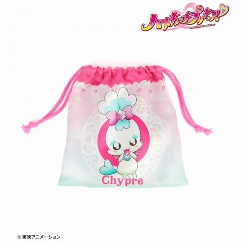 グッズ 巾着 ハートキャッチプリキュア 描き下ろしイラスト シプレ 巾着 アニメイト