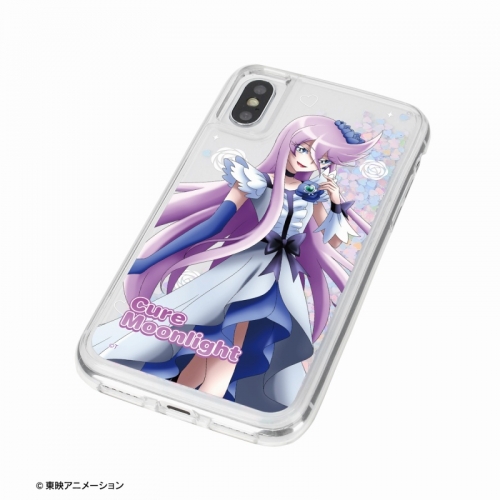 グッズ カバーホルダー ハートキャッチプリキュア 描き下ろしイラスト キュアムーンライト グリッターiphoneケース 対象機種 Iphone 12 12 Pro アニメイト