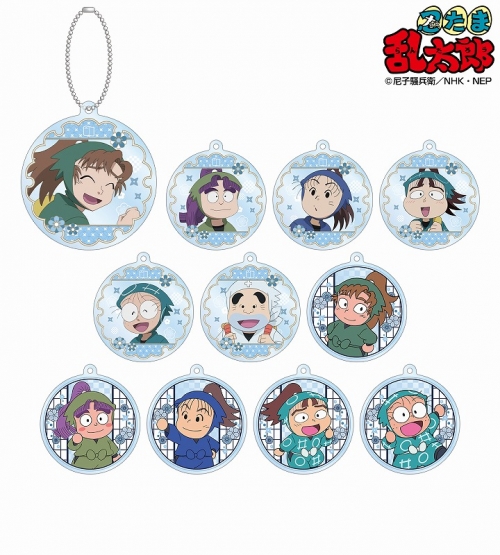 グッズ キーホルダー 忍たま乱太郎 トレーディングアクリルキーホルダー 保健委員会ver アニメイト先行販売分 アニメイト