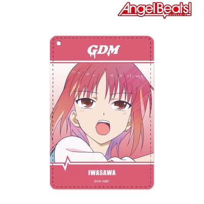 【グッズ-パスケース】Angel Beats! 岩沢雅美 Ani-Art clear label 1ポケットパスケース【再販】