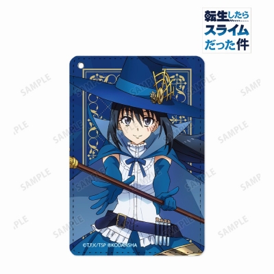 【グッズ-パスケース】転生したらスライムだった件 描き下ろしイラスト シズ 魔法使いver. 1ポケットパスケース【再販】