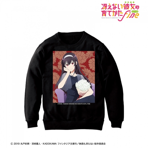 グッズ トレーナー 冴えない彼女の育てかた Fine 描き下ろしイラスト 霞ヶ丘詩羽 トレーナー 詩羽 バースデー22ver レディース サイズ L アニメイト