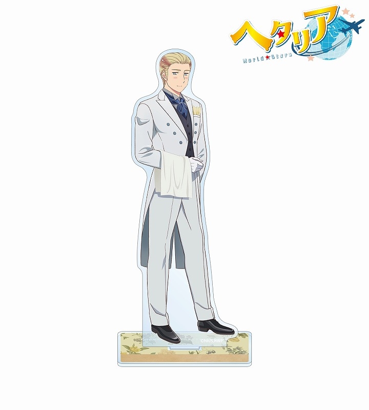 グッズ スタンドポップ アニメ ヘタリア World Stars 描き下ろしイラスト ドイツ 執事ver Bigアクリルスタンド アニメイト先行販売 アニメイト