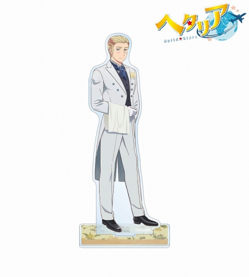 グッズ スタンドポップ アニメ ヘタリア World Stars 描き下ろしイラスト ドイツ 執事ver Bigアクリルスタンド アニメイト先行販売 アニメイト