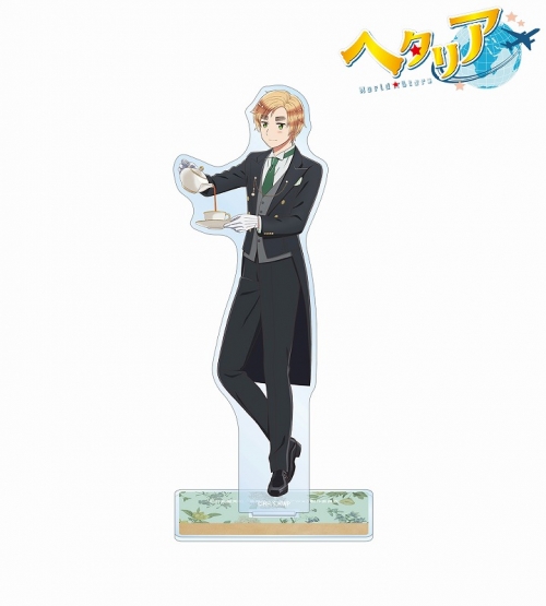 グッズ スタンドポップ アニメ ヘタリア World Stars 描き下ろしイラスト イギリス 執事ver Bigアクリルスタンド アニメイト先行販売 アニメイト