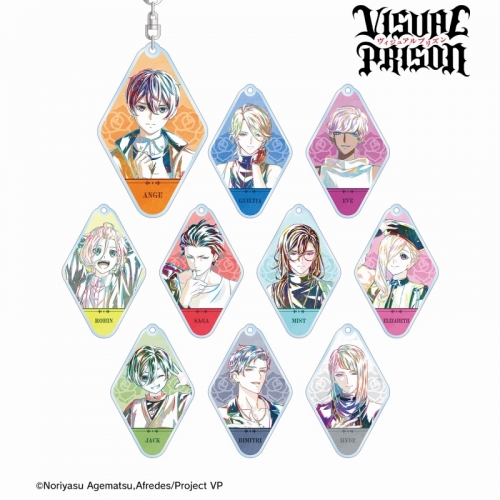 グッズ キーホルダー Tvアニメ ヴィジュアルプリズン トレーディング Ani Art アクリルキーホルダー アニメイト