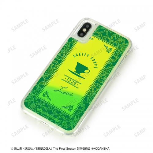 グッズ カバーホルダー 進撃の巨人 リヴァイ ネオンサンドiphoneケース 対象機種 Iphone 11 Pro アニメイト