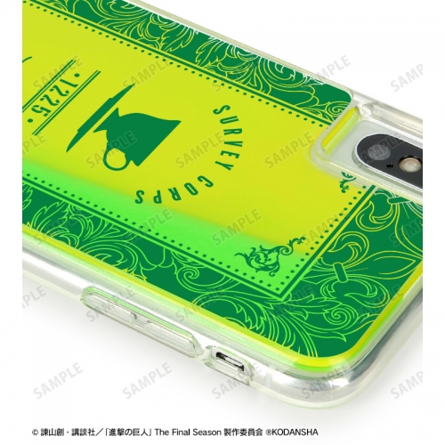 グッズ カバーホルダー 進撃の巨人 リヴァイ ネオンサンドiphoneケース 対象機種 Iphone 11 Pro アニメイト