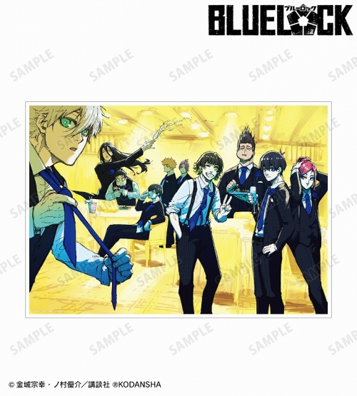 グッズ ポスター ブルーロック 第94話カラーイラスト A3マット加工ポスター アニメイト
