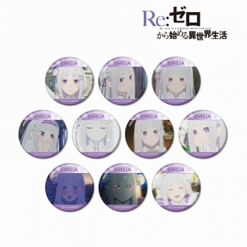グッズ-バッチ】Re:ゼロから始める異世界生活 トレーディング エミリア 
