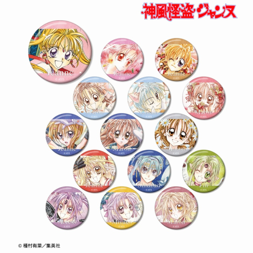 グッズ-バッチ】神風怪盗ジャンヌ トレーディング 表紙イラスト 缶 