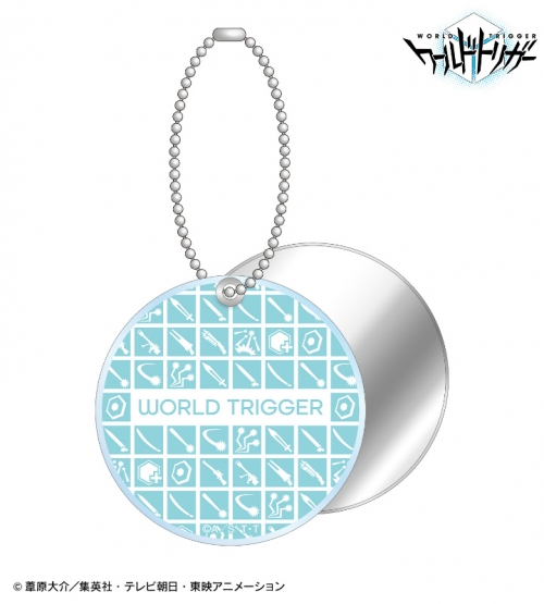 グッズ ミラー Tvアニメ ワールドトリガー トリガーアイコン アクリルスライドミラー アニメイト先行販売 アニメイト