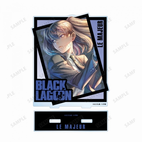 グッズ スタンドポップ Black Lagoon 12巻 表紙イラスト Bigアクリルスタンド アニメイト