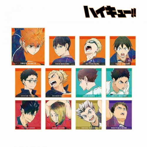 グッズ-色紙】ハイキュー!! トレーディング Ani-Art 第7弾 ミニ色紙 