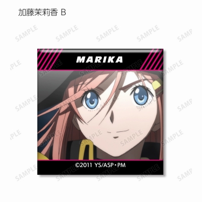 【グッズ-バッチ】TVアニメ「モーレツ宇宙海賊」 トレーディング場面写スクエア缶バッジ