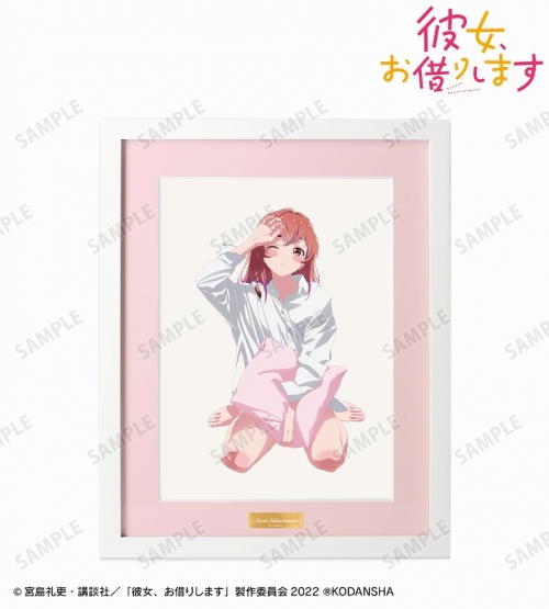 グッズ 置きもの Tvアニメ 彼女 お借りします 描き下ろしイラスト 桜沢 墨 彼シャツver キャラファイングラフ アニメイト