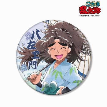 グッズ-バッチ】忍たま乱太郎 描き下ろしイラスト 竹谷八左ヱ門 みんな 