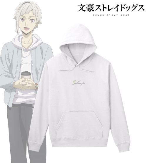 グッズ ジャンパー コート 文豪ストレイドッグス 描き下ろしイラスト 冬服ver 中島敦 パーカーメンズ サイズ L アニメイト先行販売 アニメイト