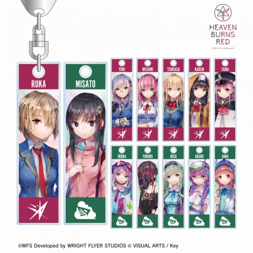 グッズ-キーホルダー】ヘブンバーンズレッド トレーディングスティック 