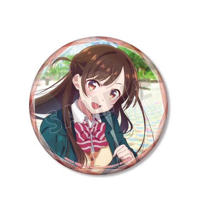 【グッズ-バッチ】TVアニメ『彼女、お借りします』 水原千鶴 BIG缶バッジ【再販】