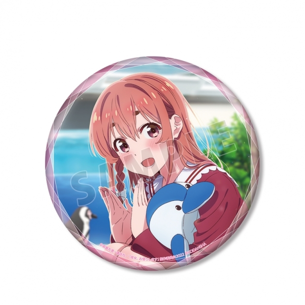 【グッズ-バッチ】TVアニメ『彼女、お借りします』 桜沢 墨 BIG缶バッジ【再販】