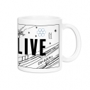 【グッズ-マグカップ】デート・ア・ライブIV 夜刀神十香&鳶一折紙&時崎狂三 Ani-Sketch マグカップ【再販】の画像