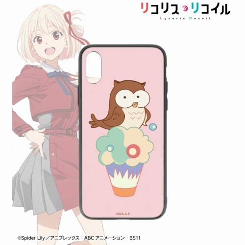 グッズ カバーホルダー Tvアニメ リコリス リコイル 錦木千束 強化ガラスiphoneケース 対象機種 Iphone 13 アニメイト