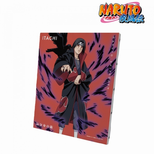 グッズ ボード Naruto ナルト 疾風伝 描き下ろしイラスト うちはイタチ 忍者大決戦ver キャンバスボード アニメイト