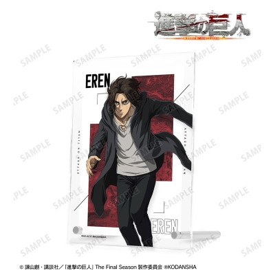 【グッズ-置きもの】TVアニメ『進撃の巨人』 エレン アクリルアートパネル【再販】