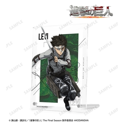 【グッズ-置きもの】TVアニメ『進撃の巨人』 リヴァイ アクリルアートパネル【再販】