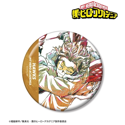 【グッズ-バッチ】TVアニメ『僕のヒーローアカデミア』 ホークス Ani-Art 第5弾 100mm缶バッジ【再販】