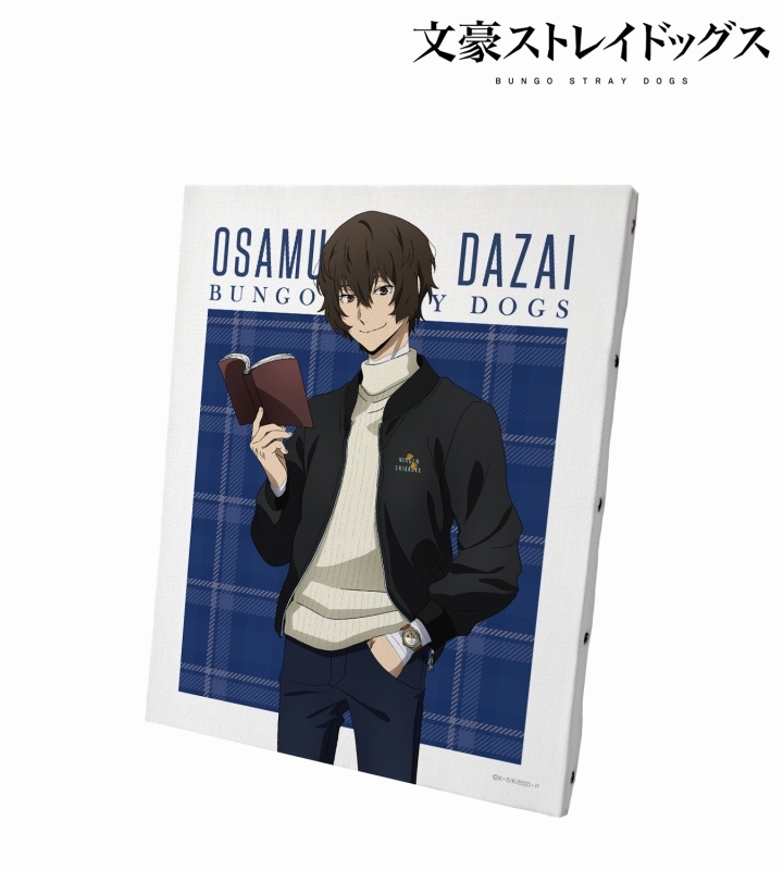 グッズ ボード 文豪ストレイドッグス 描き下ろしイラスト 太宰治 冬の休日ver キャンバスボード アニメイト先行販売 アニメイト