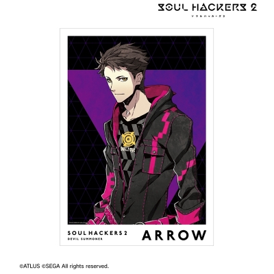 【グッズ-ポスター】ソウルハッカーズ2 アロウ A3マット加工ポスター【再販】