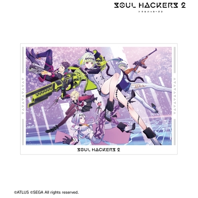 【グッズ-ポスター】ソウルハッカーズ2 キービジュアル A3マット加工ポスター【再販】