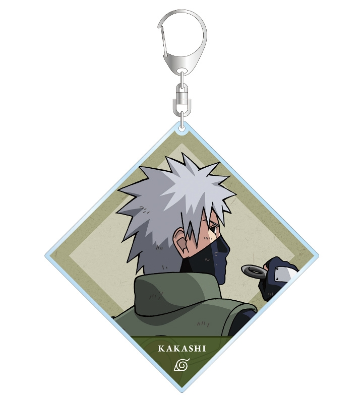 グッズ ストラップ キーホルダー グッズ キーホルダー Naruto ナルト 疾風伝 描き下ろしイラスト はたけカカシ 戦う背中ver Bigアクリルキーホルダー アニメイト先行販売 アニメイト
