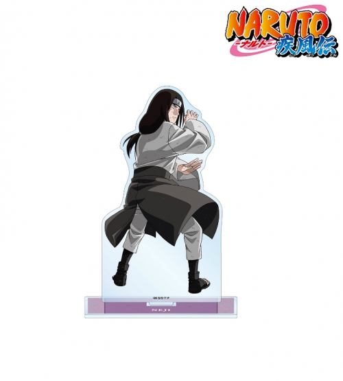 グッズ スタンドポップ Naruto ナルト 疾風伝 描き下ろしイラスト 日向ネジ 戦う背中ver Bigアクリルスタンド アニメイト先行販売 アニメイト