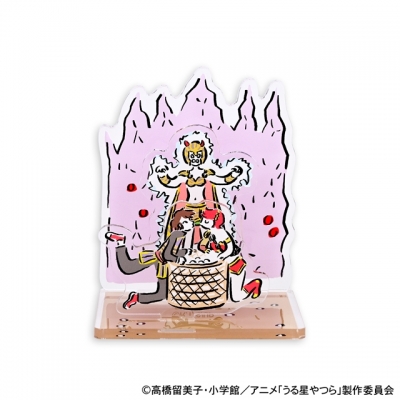 【グッズ-スタンドポップ】うる星やつら イラストレーター鬼頭祈コラボ アクリルジオラマ(弁天とラムとあたる)
