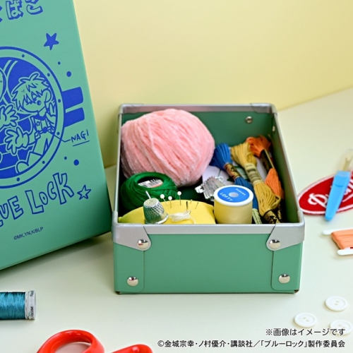 グッズ-収納BOX】ブルーロック 水沢石鹸コラボ お道具箱（宇宙の船窓  