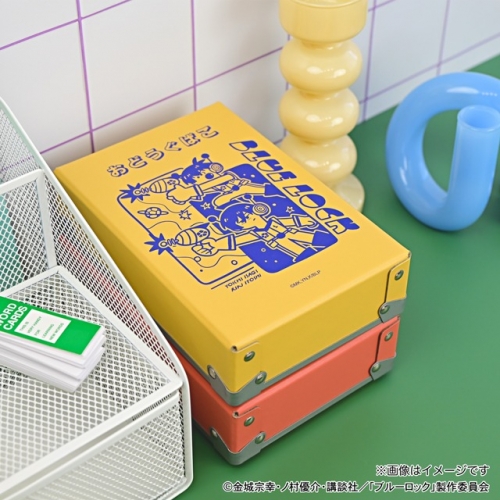 グッズ-収納BOX】ブルーロック 水沢石鹸コラボ お道具箱（ビビビビッ  
