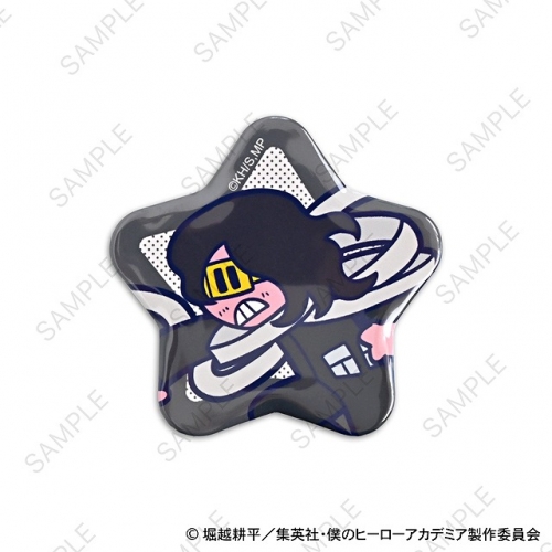 ヒロアカ 相澤消太 FES! プルスク 上野マルイ 缶バッジ2つ 喜ばしく 