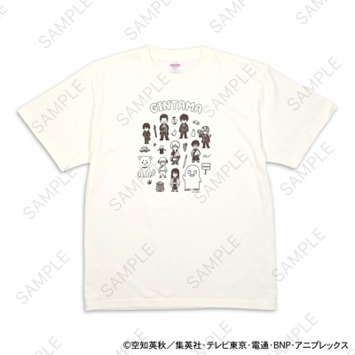 【グッズ-Tシャツ】銀魂 ビィズニィズ クルーネックTシャツ(集合)