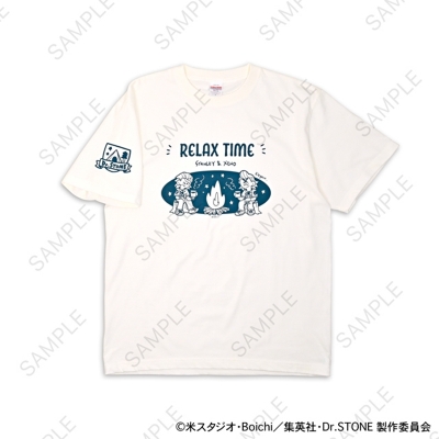【グッズ-Tシャツ】Dr.STONE 水沢石鹸コラボ クルーネックTシャツB