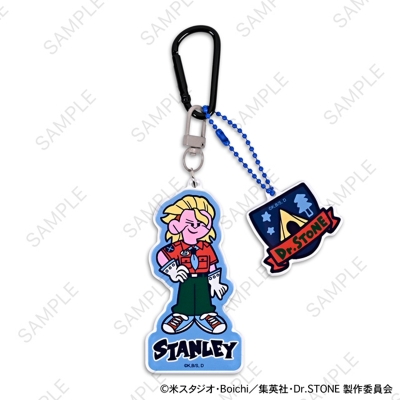 【グッズ-キーホルダー】Dr.STONE 水沢石鹸コラボ デタッチャブルアクリルキーホルダー(スタンリー・スナイダー)
