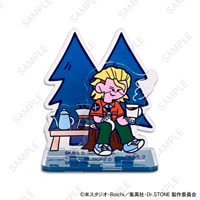 【グッズ-スタンドポップ】Dr.STONE 水沢石鹸コラボ アクリルスタンド(スタンリー・スナイダー)